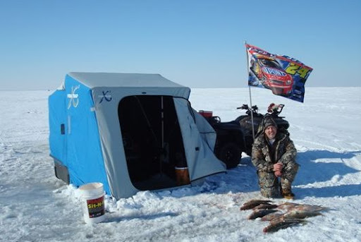 Lake Erie: Ice Fishing Lake Erie